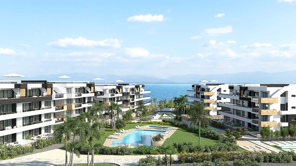 პენტჰაუსი 2 საძინებელი 75 მ² Playa Flamenca-ში, ესპანეთი — უძრავი ქონების ყიდვა და მფლო ბელებისგან GEOLN.COM. ფოტო 1