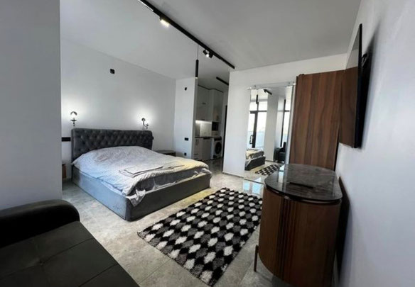 巴统日出公寓的工作室。