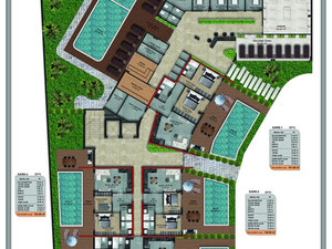 公寓 1 卧室 53 平方米，位于土耳其阿拉尼亚 — 来自开发商和业主的房地产搜索引擎 GEOLN.COM. 照片 70