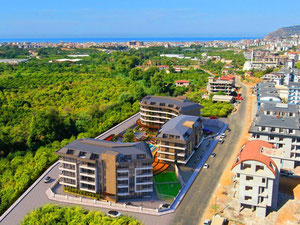 公寓 1 卧室 53 平方米，位于土耳其阿拉尼亚 — 来自开发商和业主的房地产搜索引擎 GEOLN.COM. 照片 2