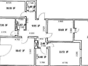 在 Varketili 地铁站附近出售 6 室公寓，面积 120m — 来自开发商和业主的房地产搜索引擎 GEOLN.COM. 照片 13