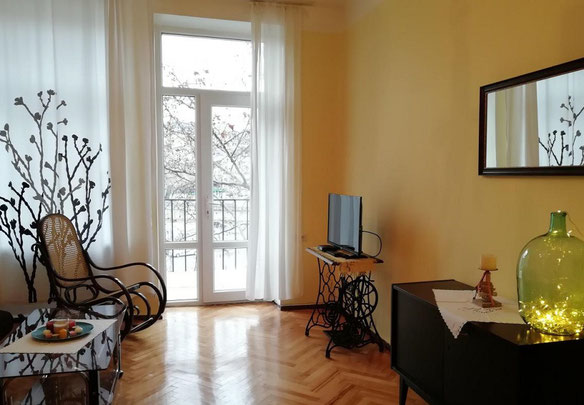 1 кімнатна квартира на Мтацминда. Купити квартиру в Тбілісі, Мтацминда