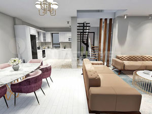 现代、宽敞、明亮的土耳其海景别墅 — 来自开发商和业主的房地产搜索引擎 GEOLN.COM. 照片 6