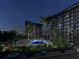 公寓 1 卧室 55 平方米，位于土耳其阿拉尼亚 — 来自开发商和业主的房地产搜索引擎 GEOLN.COM. 照片 20