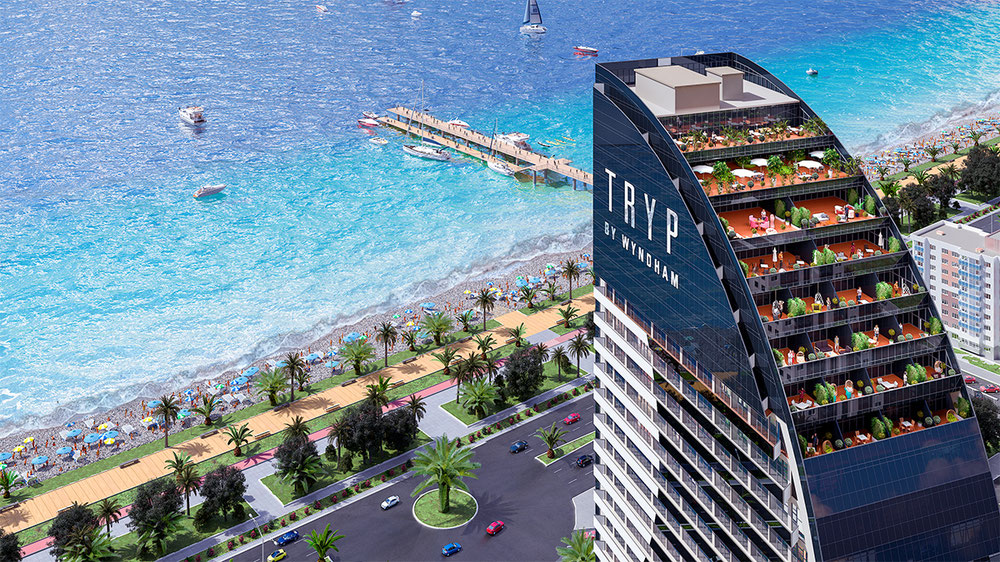 Real estate in Horizons Deluxe - TRYP BY WYNDHAM BATUMI — look at the real estate search engine GEOLN.COM. Photo 1