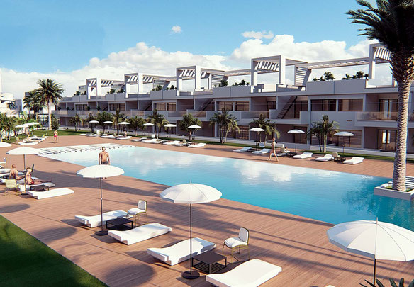 Bungalow 2 bedrooms 74 m² in Finestrat, Spain