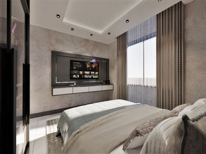 公寓 1 卧室 41 平方米，位于土耳其阿拉尼亚 — 来自开发商和业主的房地产搜索引擎 GEOLN.COM. 照片 15