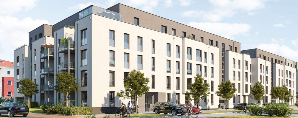 房地产在 Modernes Wohnen am Hessentagspark — look at the real estate search engine GEOLN.COM. 照片 1