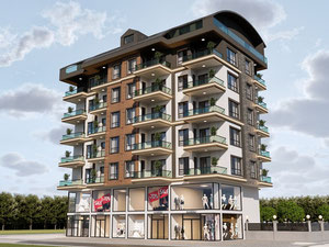 公寓 1 卧室 48 平方米，位于土耳其阿拉尼亚 — 来自开发商和业主的房地产搜索引擎 GEOLN.COM. 照片 3