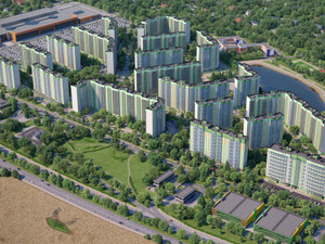 房地产在 Gorod Schastya v Domodedovo — look at the real estate search engine GEOLN.COM. 照片 8