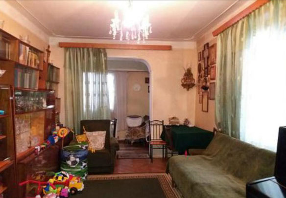 3 غرف شقة في Nadzaladevi. شقة غير مكلفة في تبليسي ، نادزالاديفي