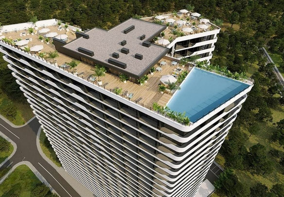 סטודיו עם נוף לים למכירה בבאטומי