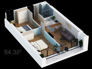 房地产在 Terrassa Batumi — look at the real estate search engine GEOLN.COM. 照片 11