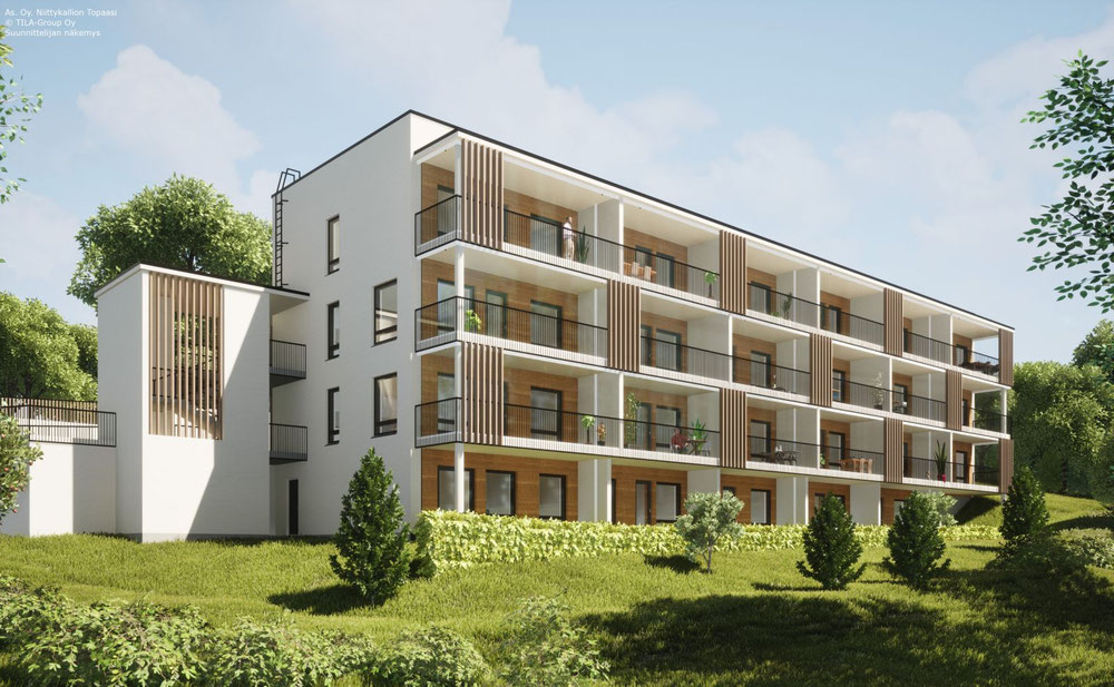 عقار للبيع في Asunto Oy Niittyrannan Topaasi — انظر إلى محرك البحث العقاري GEOLN.COM. صورة فوتوغرافية 1