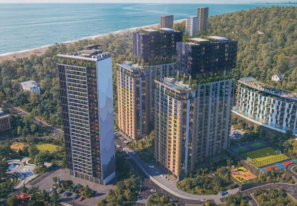 აპარტამენტები უნიკალურ კომპლექსში Aquapark Residence