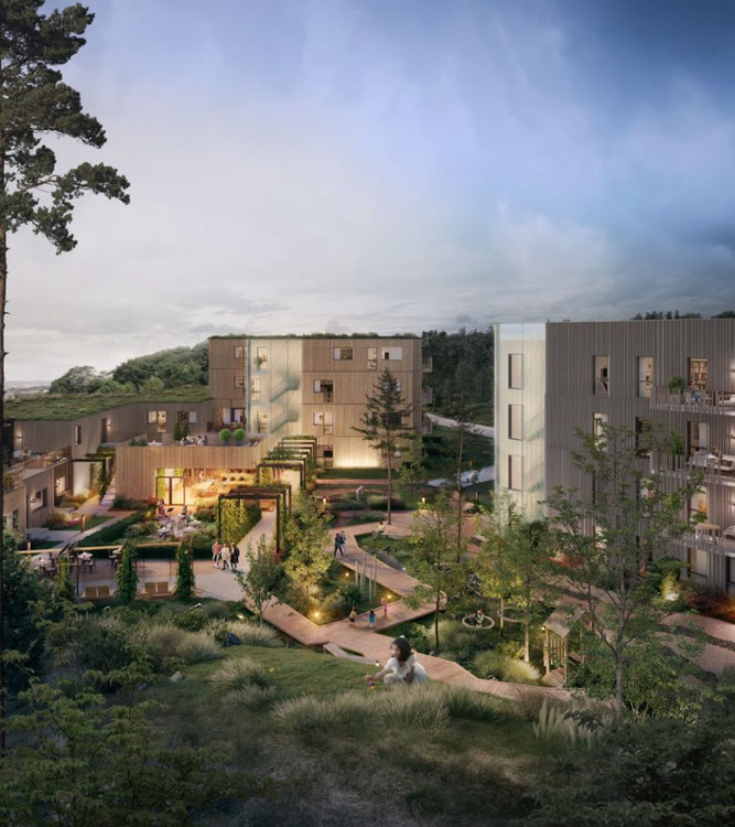 უძრავი კონება Vallerveien 146 - Bærum — გადახედეთ უძრავი ქონების საძიებო სისტემას GEOLN.COM. ფოტო 1