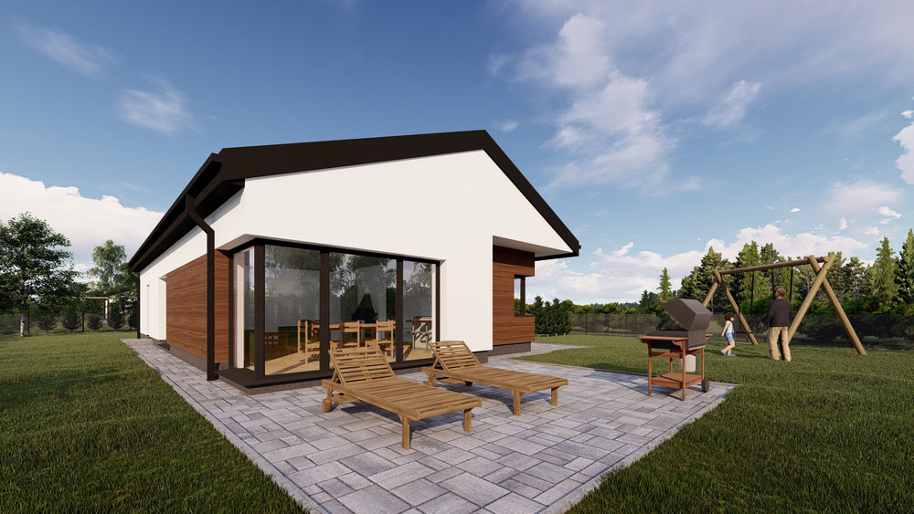 Дом 104 кв.м. — Поисковик недвижимости от застройщиков и собственников GEOLN.COM. Фото 1