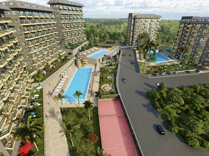 公寓 1 卧室 55 平方米，位于土耳其阿拉尼亚 — 来自开发商和业主的房地产搜索引擎 GEOLN.COM. 照片 9