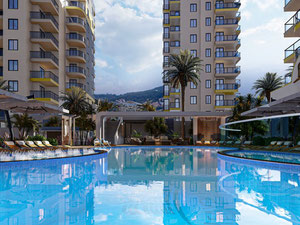 公寓 1 卧室 52 平方米，位于土耳其阿拉尼亚 — 来自开发商和业主的房地产搜索引擎 GEOLN.COM. 照片 7