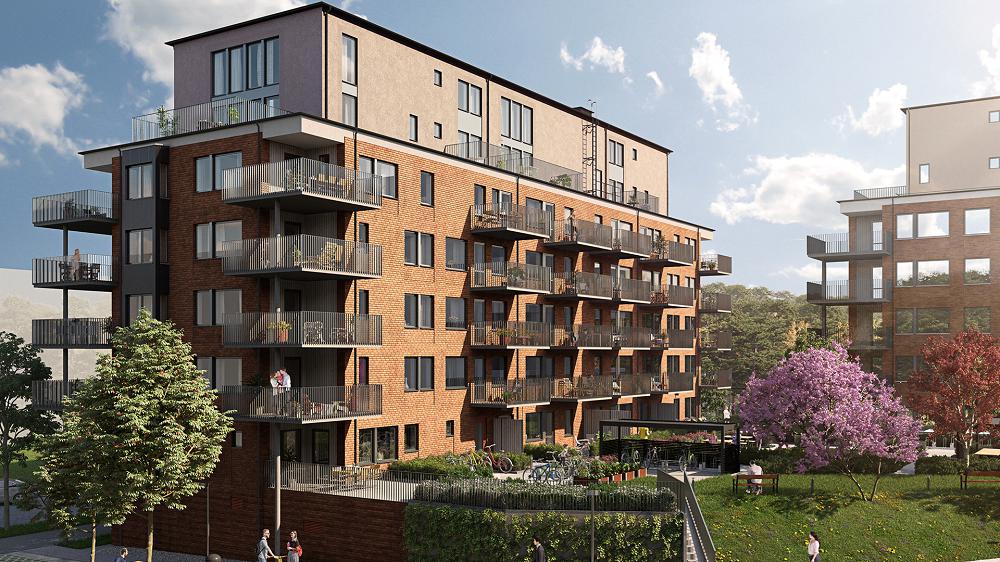 Nieruchomości w Brf Korpralen 1914 — spójrz na wyszukiwarkę nieruchomości GEOLN.COM. Zdjęcie 1