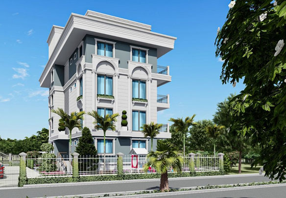 Апартаменти 1 спальня 58 м² в Аланії, Туреччина