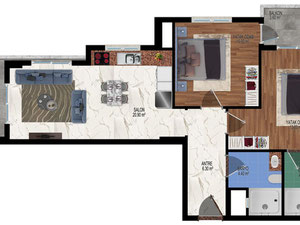 ბინა 1 ოთახიანი 55 მ² ალანიაში, თურქეთი — უძრავი ქონების ყიდვა და მფლო ბელებისგან GEOLN.COM. ფოტო 46