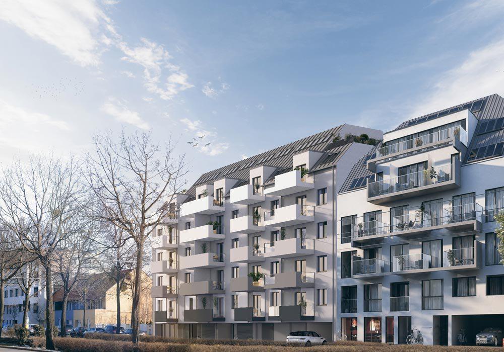 房地产在 Wagramer Strasse 64-66 — look at the real estate search engine GEOLN.COM. 照片 1