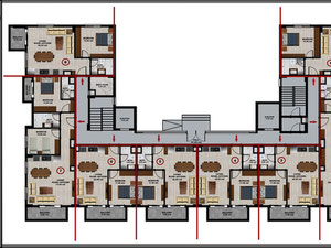 公寓 1 卧室 52 平方米，位于土耳其阿拉尼亚 — 来自开发商和业主的房地产搜索引擎 GEOLN.COM. 照片 50