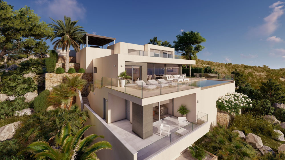 Villa 3 Schlafzimmer 171 m² in Benitachell, Spanien — Immobilien-Suchservice von Bauträgern und Eigentümern GEOLN.COM. Foto 1