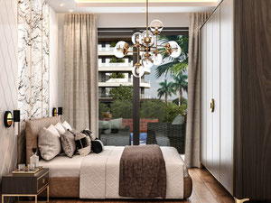 公寓 1 卧室 53 平方米，位于土耳其阿拉尼亚 — 来自开发商和业主的房地产搜索引擎 GEOLN.COM. 照片 41