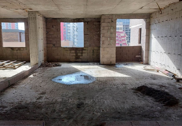 Apartment in Batumi, black frame