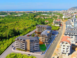 公寓 1 卧室 53 平方米，位于土耳其阿拉尼亚 — 来自开发商和业主的房地产搜索引擎 GEOLN.COM. 照片 14