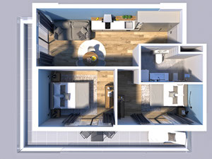 房地产在 Mziuri Gardens — look at the real estate search engine GEOLN.COM. 照片 14