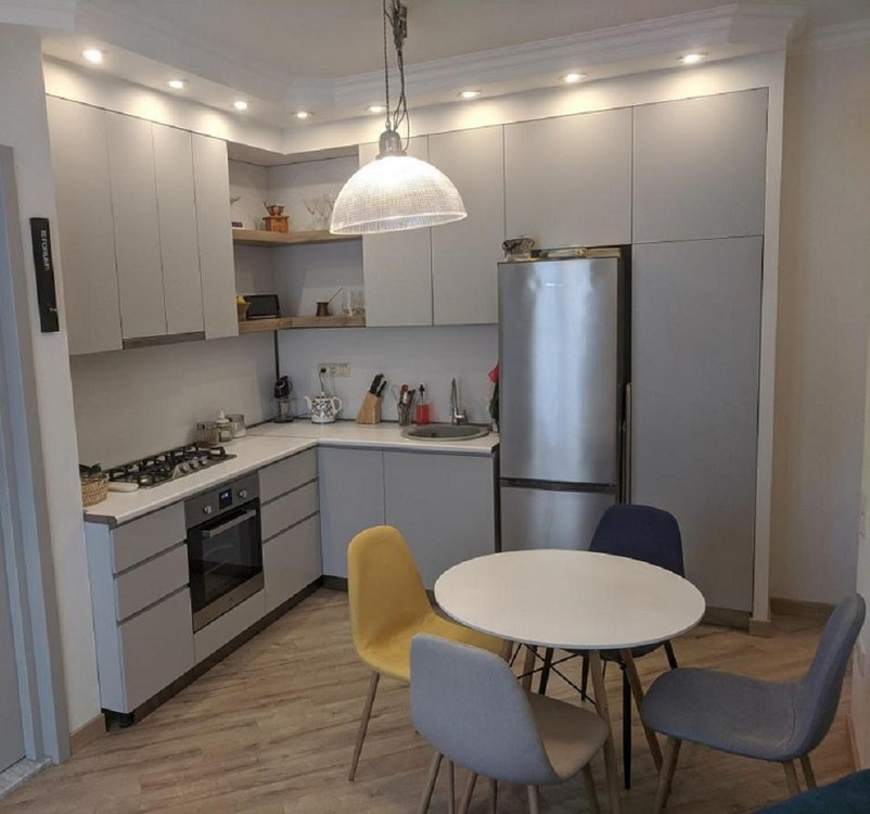 2 комнатная квартира на склоне Нуцубидзе. Купить квартиру в Тбилиси, Сабуртало — Поисковик недвижимости от застройщиков и собственников GEOLN.COM. Фото 1