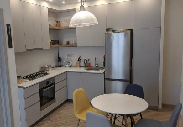 Nutsubidze yamacında 2 odalı daire. Tiflis, Saburtalo'da bir daire satın al