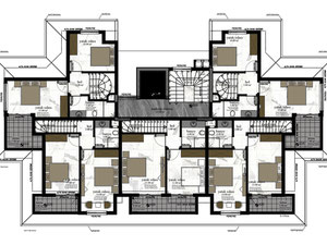 公寓 1 卧室 55 平方米，位于土耳其阿拉尼亚 — 来自开发商和业主的房地产搜索引擎 GEOLN.COM. 照片 12