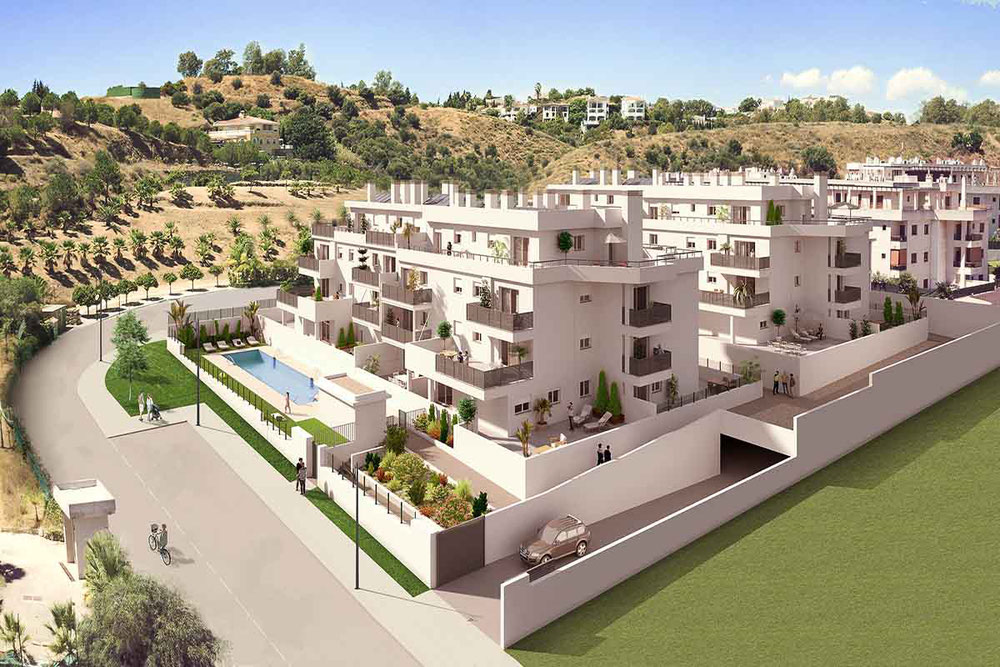 Real estate in Azarbe Mijas  — look at the real estate search engine GEOLN.COM. Photo 1