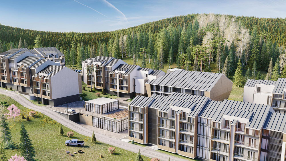 Real estate in Terrassa Bakuriani — look at the real estate search engine GEOLN.COM. Photo 1