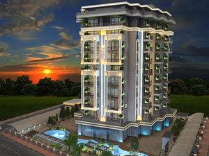 Daire 1 yatak odalı 55 m² Alanya, Türkiye — Sahiplerden yada inşaatcilardan mülkiyet arama GEOLN.COM. Fotoğraf 4