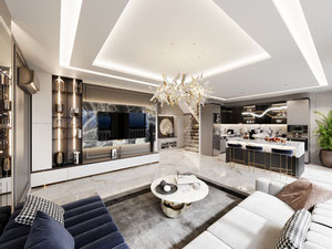 Real estate in %45 PEŞİNAT OTEL KONSEPTİNDE LANSMAN FİYATIYLA 1+1 PROJE!! — look at the real estate search engine GEOLN.COM. Photo 18