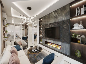 公寓 1 卧室 40 平方米，位于土耳其阿拉尼亚 — 来自开发商和业主的房地产搜索引擎 GEOLN.COM. 照片 17