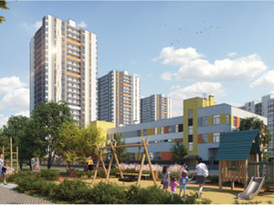 房地产在 ЖК Заповедный парк — look at the real estate search engine GEOLN.COM. 照片 3