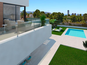 Willa 3 sypialnie 140 m² w Finestrat, Hiszpania — Wyszukiwarka nieruchomości od deweloperów i właścicieli GEOLN.COM. Zdjęcie 2