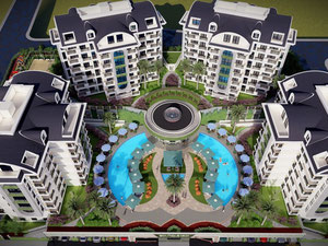 公寓 3 间卧室 170 平方米，位于土耳其阿拉尼亚 — 来自开发商和业主的房地产搜索引擎 GEOLN.COM. 照片 2