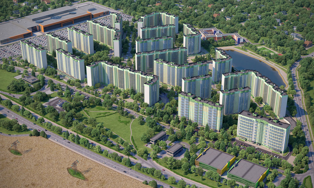 房地产在 Gorod Schastya v Domodedovo — look at the real estate search engine GEOLN.COM. 照片 1