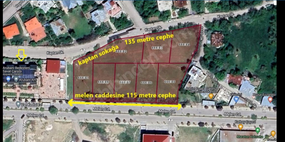 Sehr nahe an der Van-Burg gelegenes Grundstück, geeignet für den Bau eines Einkaufszentrums und von Wohnanlagen. — Immobilien-Suchservice von Bauträgern und Eigentümern GEOLN.COM. Foto 1