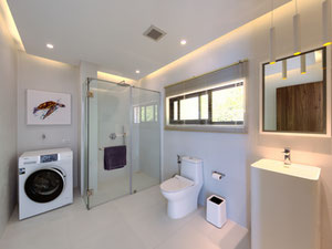 მოდერნული 4 საძინებელი აუზის ვილა პანორამული ოკეანის ხედით ჩავენგში — უძრავი ქონების ყიდვა და მფლო ბელებისგან GEOLN.COM. ფოტო 4