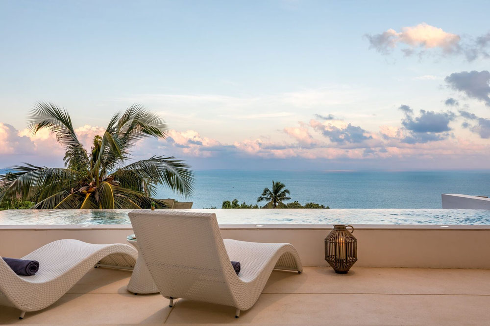 双层泳池别墅 3 卧室，带家具和海景 — 来自开发商和业主的房地产搜索引擎 GEOLN.COM. 照片 1