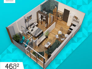 Нерухомість в Batumi Sunrise Residence — дивіться на пошуковику нерухомості GEOLN.COM. Фото 41