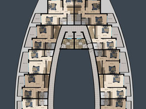 公寓 1 卧室 54 平方米，位于土耳其阿拉尼亚 — 来自开发商和业主的房地产搜索引擎 GEOLN.COM. 照片 15